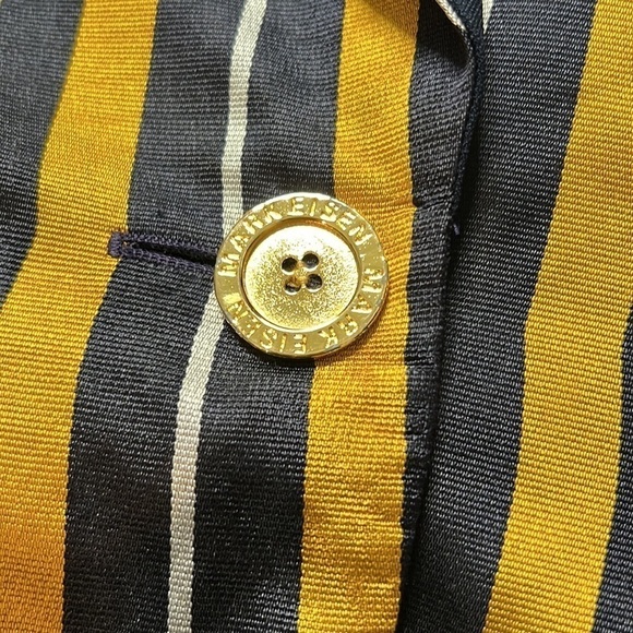 Vintage Mark Eisen silk blazer sz small - Picture 6 of 8